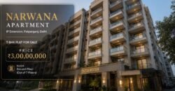 3 BHK Flat 1550 SqFt for Sale in Narwana Apartment IP Extension