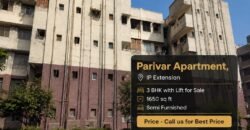 3 BHK Flat for Sale in Parivar Apartment, Patparganj