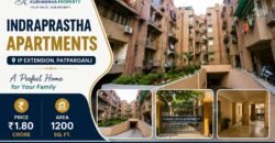 Indraprastha Apartments, IP Extension | Buy 3 BHK flat in East Delhi