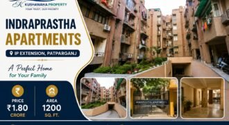 Indraprastha Apartments, IP Extension | Buy 3 BHK flat in East Delhi