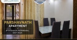 Renovated 3 BHK Flat for Sale in Parshavnath Apartment, IP Extension