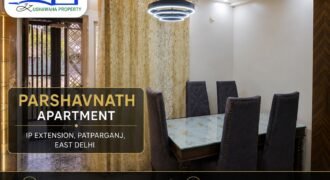 Renovated 3 BHK Flat for Sale in Parshavnath Apartment, IP Extension