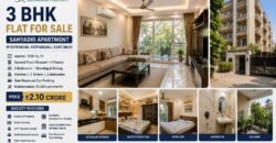 Buy 3 BHK Flat in Sahyadri Apartment, IP Extension Patparganj