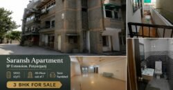 3 BHK Flat Available in Saransh Apartment, IP Extension