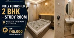 2 BHK Flat with Lift | Associate Apartment IP Extension