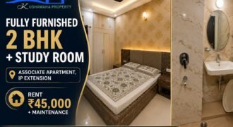 2 BHK Flat with Lift | Associate Apartment IP Extension