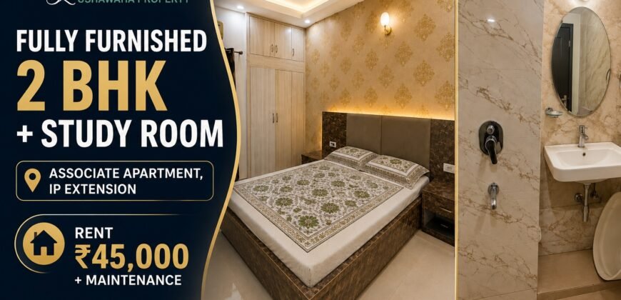 2 BHK Flat with Lift | Associate Apartment IP Extension