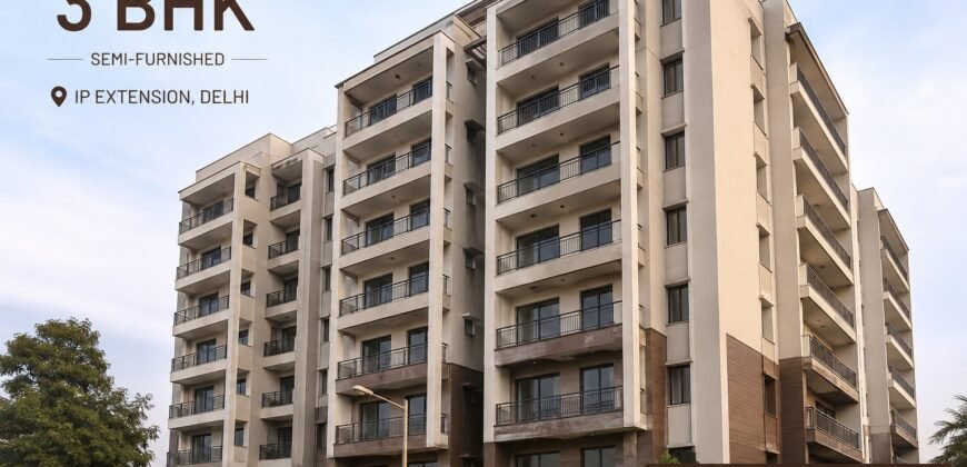 3 Bedroom 1650 Sq.Ft. for Rent in IP Extension, Patparganj
