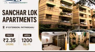 3 BHK flat for sale | Sanchar Lok Apartments, IP Extension