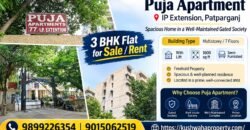 3 BHK Flat for Rent in Puja Apartment, IP Extension