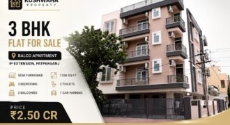 Spacious 3 BHK for Sale in Balco Apartment, IP Extension