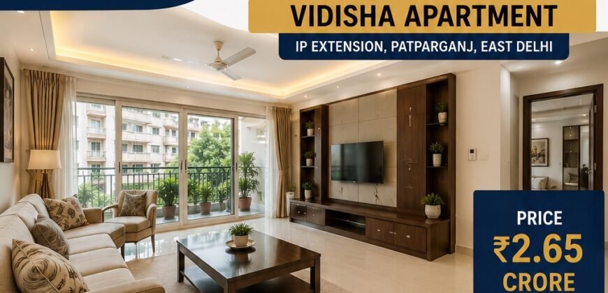 3 Bedroom Flat for Sale in Vidisha Apartment Delhi