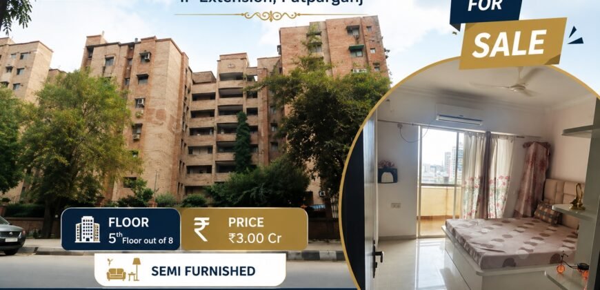 4 BHK for Sale in Mitradweep Apartments, IP Extension, Patparganj