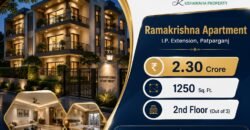 Buy 3 BHK Home in Ramakrishna Apartment, IP Extension