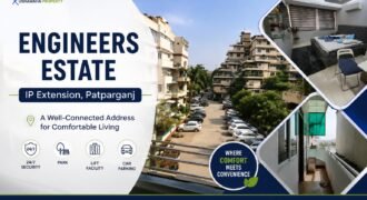 Engineers Estate, 3 BHK Flat for Rent in IP Extension