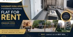 1 BHK Rental flat in Saraswati Kunj Apartment, IP Extension