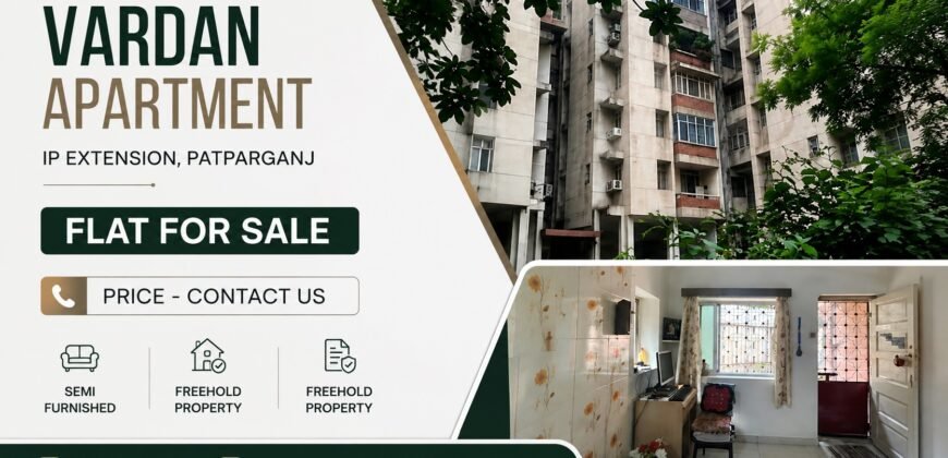 Buy 3 BHK flat for in Vardan Apartment, Patparganj