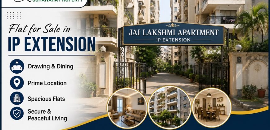 Jai Lakshmi Apartment, 2 BHK Sale in IP Extension, Patparganj
