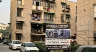 First Floor 3 BHK for Sale in Karishma Apartment, IP Extension