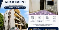 Natraj Apartment – 3 BHK for Sale in IP Extension, Patparganj