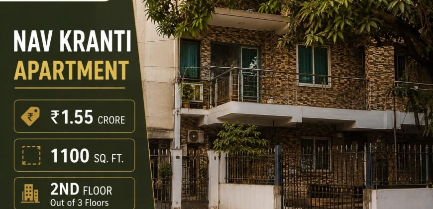 Nav Kranti Apartment 2 BHK Resale in IP Extension, Patparganj