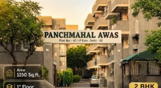 2 BHK Semi-Furnished for Rent in Panchmahal Awas, IP Extension