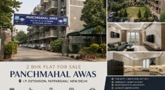 Buy 2 BHK Flat for Sale, Panchmahal Awas, I.P. Extension