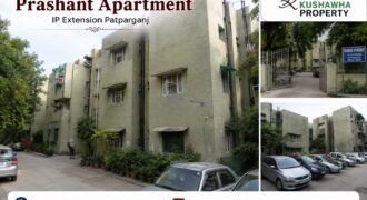 Rental Flat 2 BHK in Prashant Apartment, IP Extension