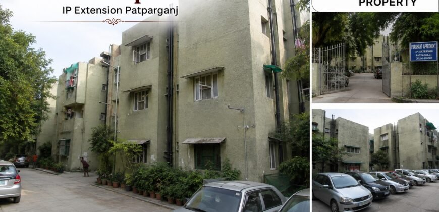 Rental Flat 2 BHK in Prashant Apartment, IP Extension