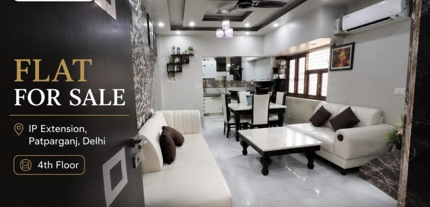 4 BHK Flat for Sale, Saraswati Kunj Apartment IP Extension