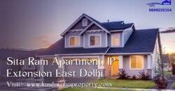Spacious 3 BHK Flat for Sale in Sita Ram Apartment, IP Extension