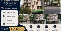 Sudarshan Apartment, 3 BHK for Sale in IP Extension, Patparganj