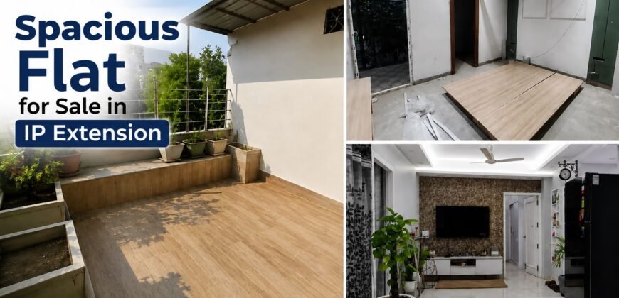 Spacious 3 BHK for Sale in Technology Apartment, Patparganj