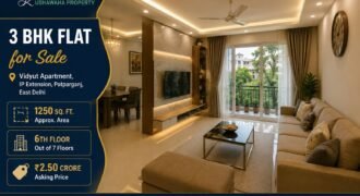Vidyut Apartment | 3 BHK Flat for Sale in IP Extension