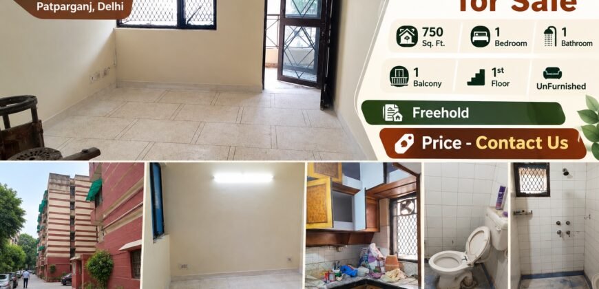 1 BHK Flat for Sale in Shivalik Apartments, IP Extension