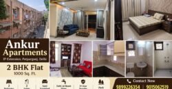 2 BHK Flat for Rent in Ankur Apartments, IP Extension, Delhi