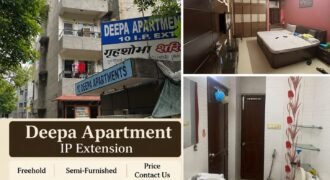 2 BHK Flat for Sale in Deepa Apartment, IP Extension Delhi
