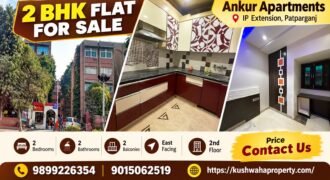 2 BHK Flat for Sale in Ankur Apartments, IP Extension, Delhi