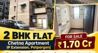 2 BHK Flat for Sale in Chetna Apartment, IP Extension, Delhi