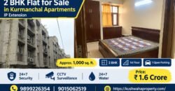 Buy 2 BHK Flat in Kurmanchal Apartments, IP Extension, Patparganj