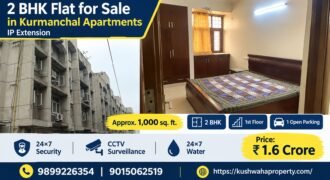 Buy 2 BHK Flat in Kurmanchal Apartments, IP Extension, Patparganj