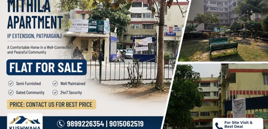 3 BHK Duplex for Sale in Mithila Apartment, IP Extension