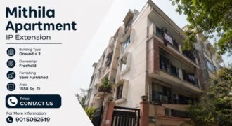 3 BHK Duplex for Rent, Mithila Apartment, IP Extension Patparganj