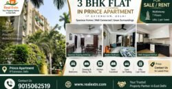 3 BHK Flat for Rent, Prince Apartment, IP Extension, Patparganj