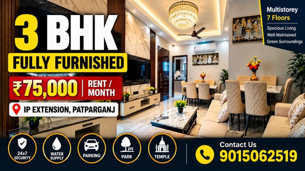 Narwana Apartment, IP Extension