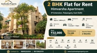 2 BHK Flat for Rent in Himvarsha Apartment, IP Extension