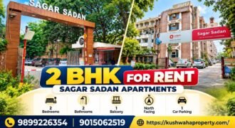 2 BHK Flat for Rent in Sagar Sadan Apartments, IP Extension, Delhi
