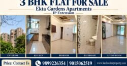 3 BHK Flat for Sale in Ekta Gardens Apartments, IP Extension, New Delhi