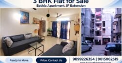 3 BHK flat for sale in Bathla Apartment, IP Extension